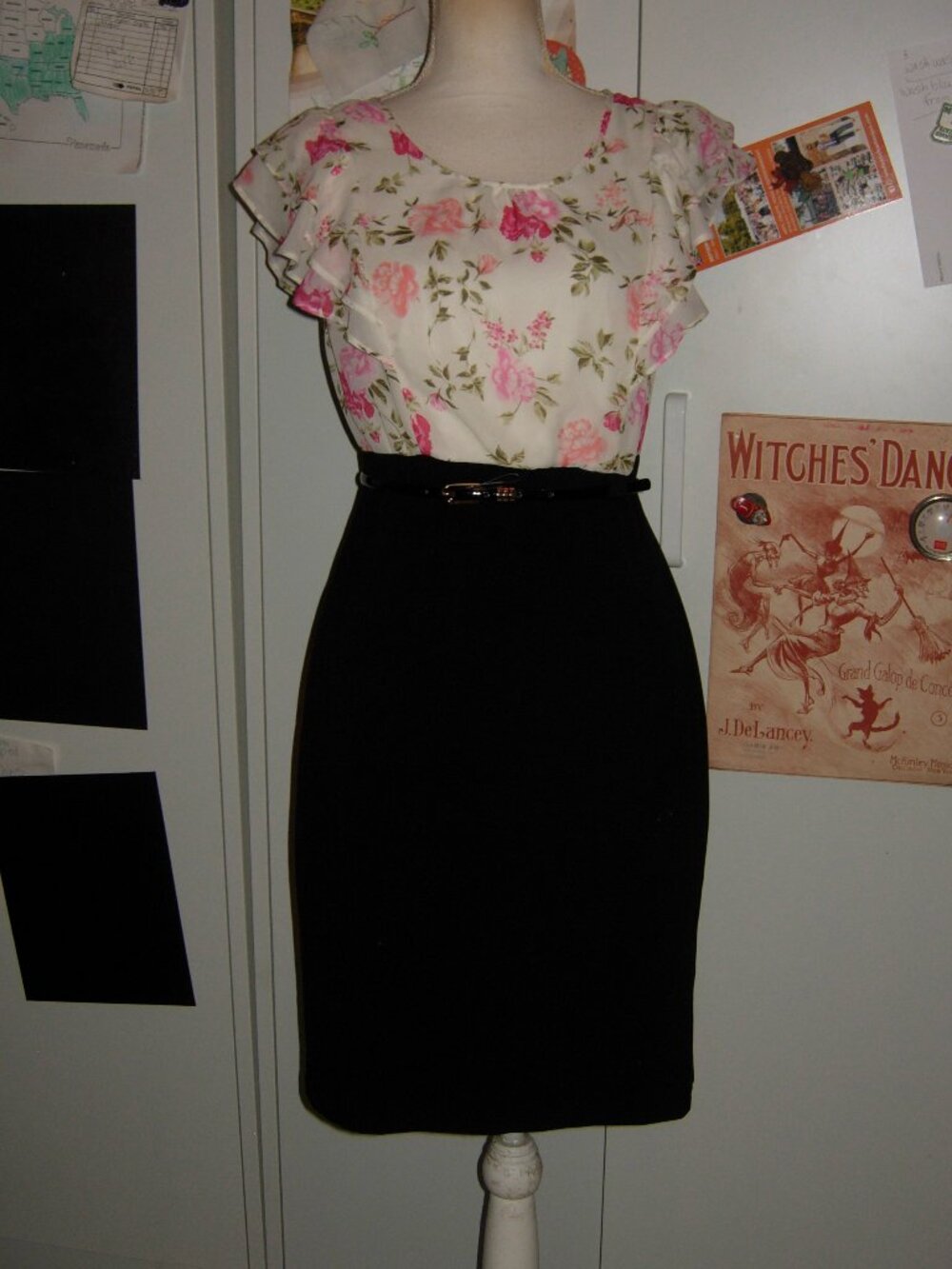 ALYX Ruffle Trimmed Dress With Belt 4